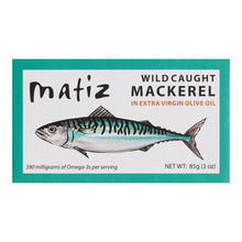 Load image into Gallery viewer, Matiz Mackerel in Extra Virgin Olive Oil - 3oz Tin