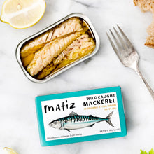 Load image into Gallery viewer, Matiz Mackerel in Extra Virgin Olive Oil - 3oz Tin