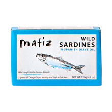 Load image into Gallery viewer, Matiz Sardines in Olive Oil - 4.2oz Tin