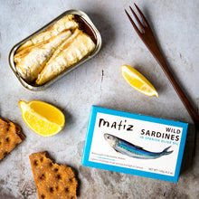 Load image into Gallery viewer, Matiz Sardines in Olive Oil - 4.2oz Tin
