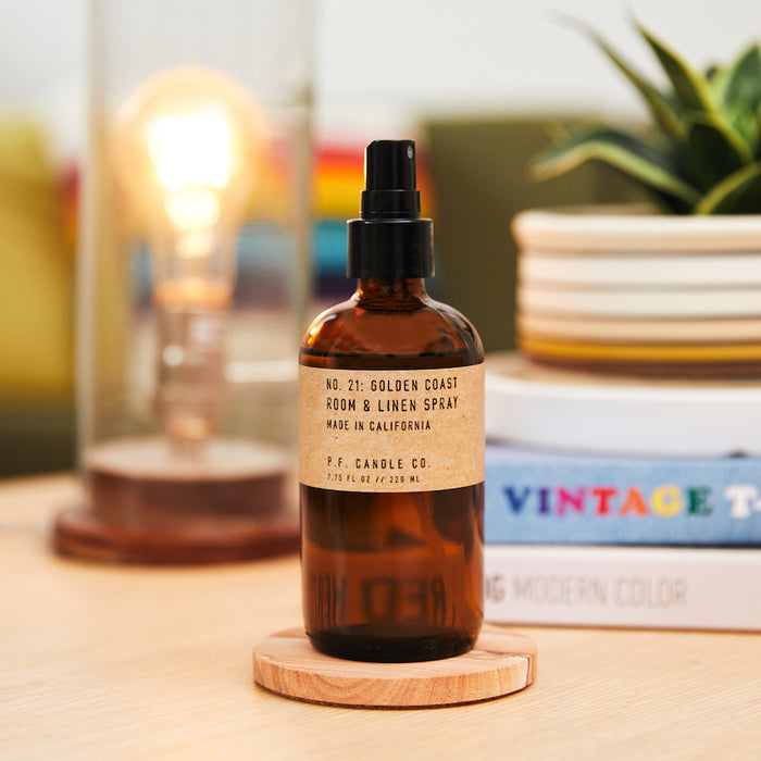 Golden Coast Room & Linen Spray | Los Feliz Gift Shop | Bru Coffee