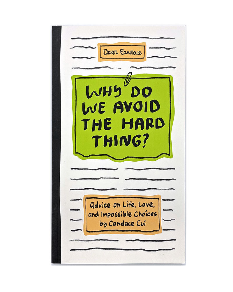 Why Do We Avoid the Hard Thing?