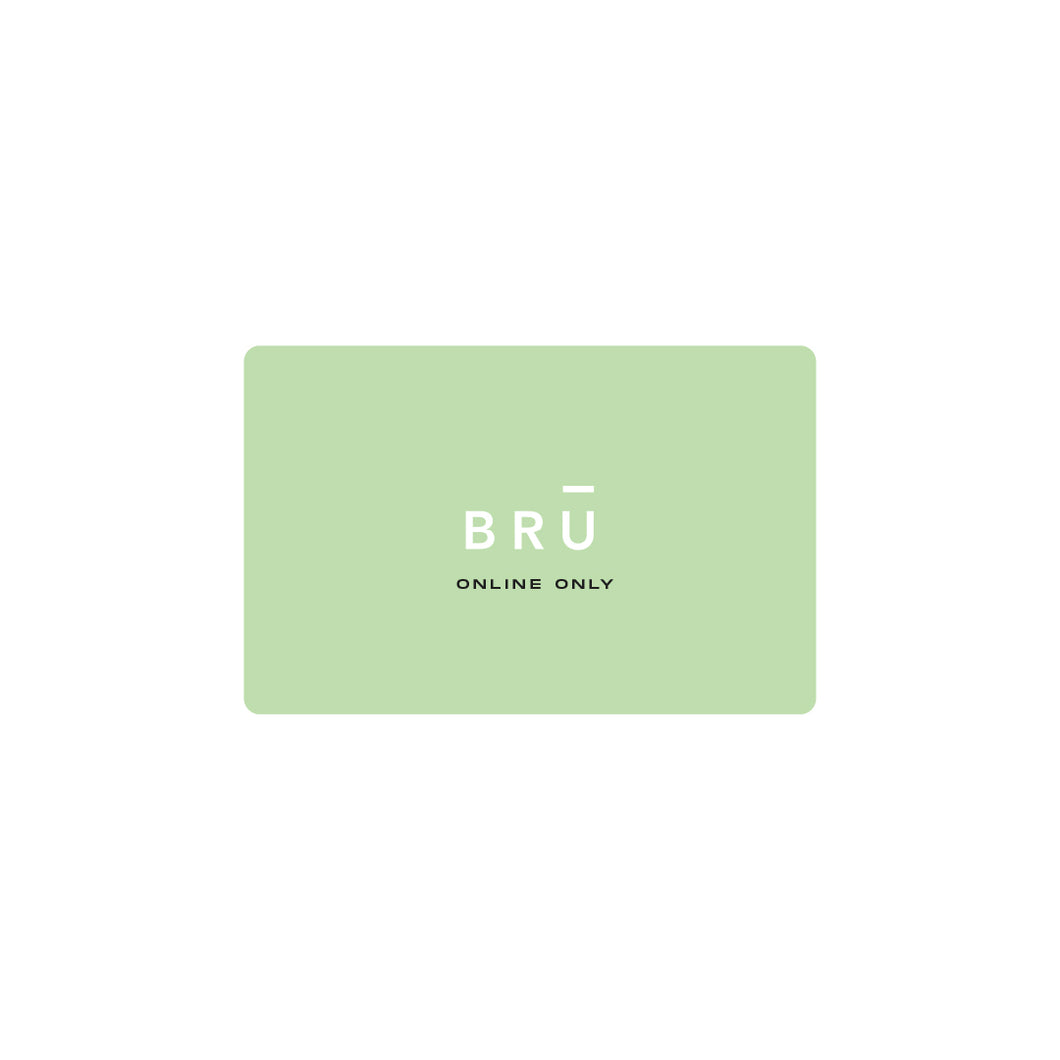Bru Coffeebar Online Shop Gift Gard