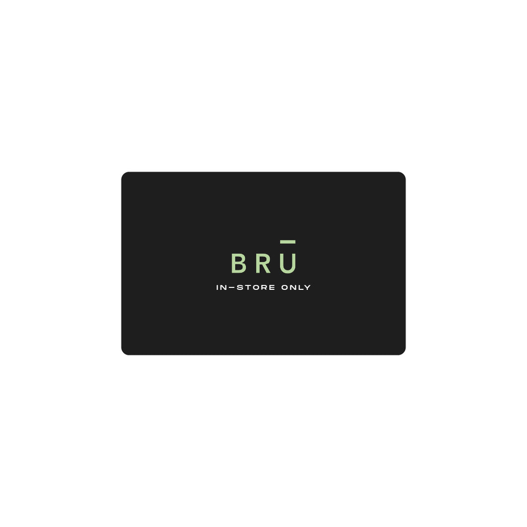 Bru Coffeebar In-Store Gift Card